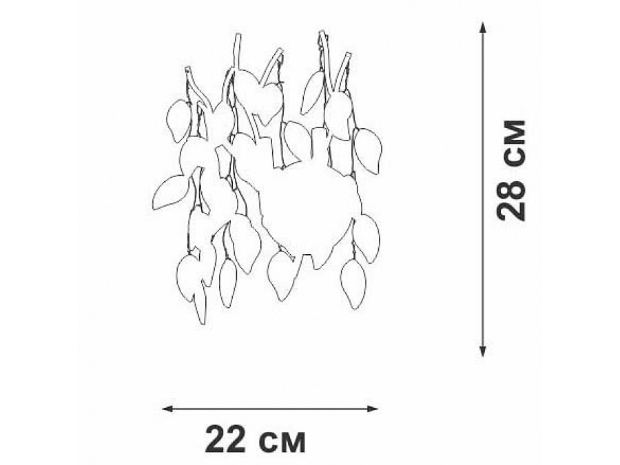 Бра Vitaluce V28320 V28320-8/2A