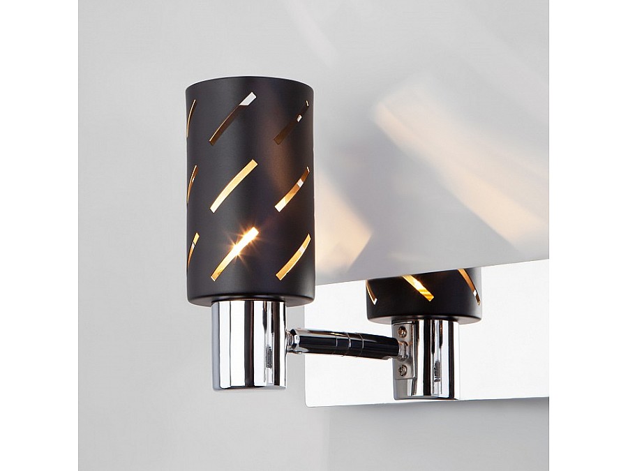 Бра Eurosvet Fente 20090/2 черный/хром