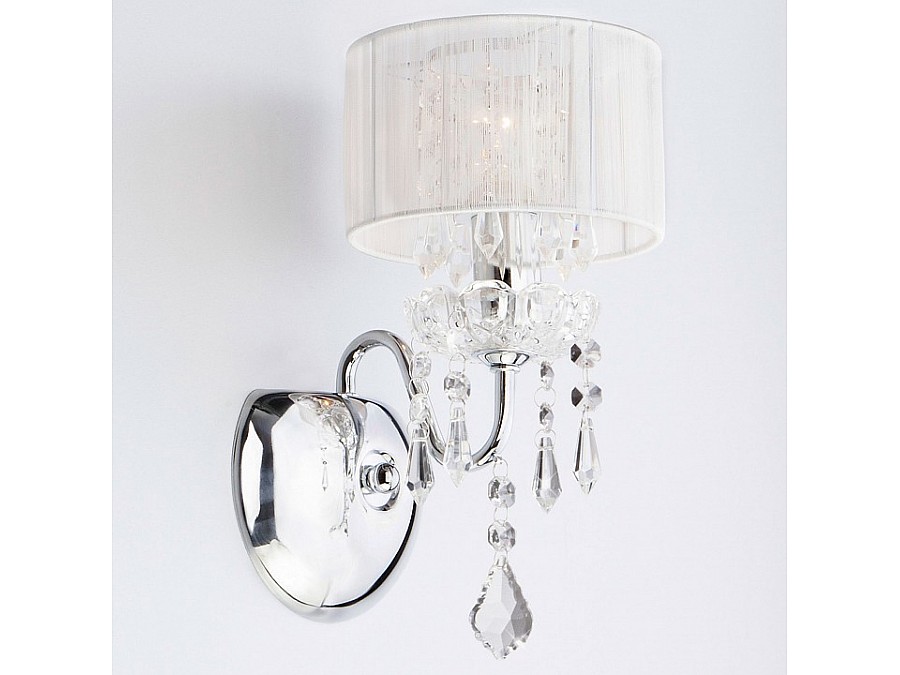 Бра Eurosvet Allata 2045/1 хром/белый