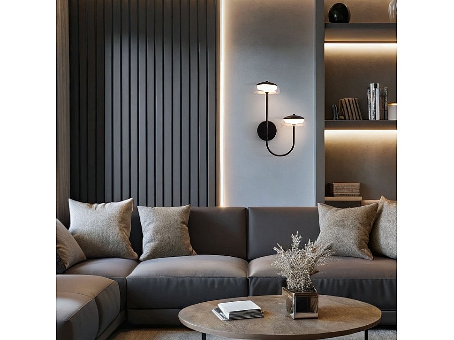 Бра Eurosvet Fungo 50388/2 LED черный