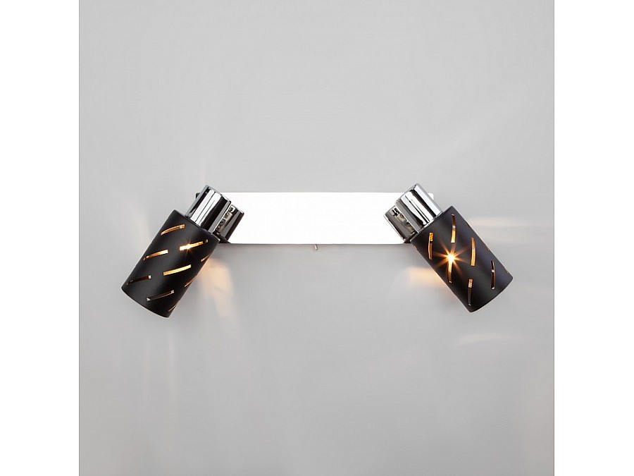 Бра Eurosvet Fente 20090/2 черный/хром