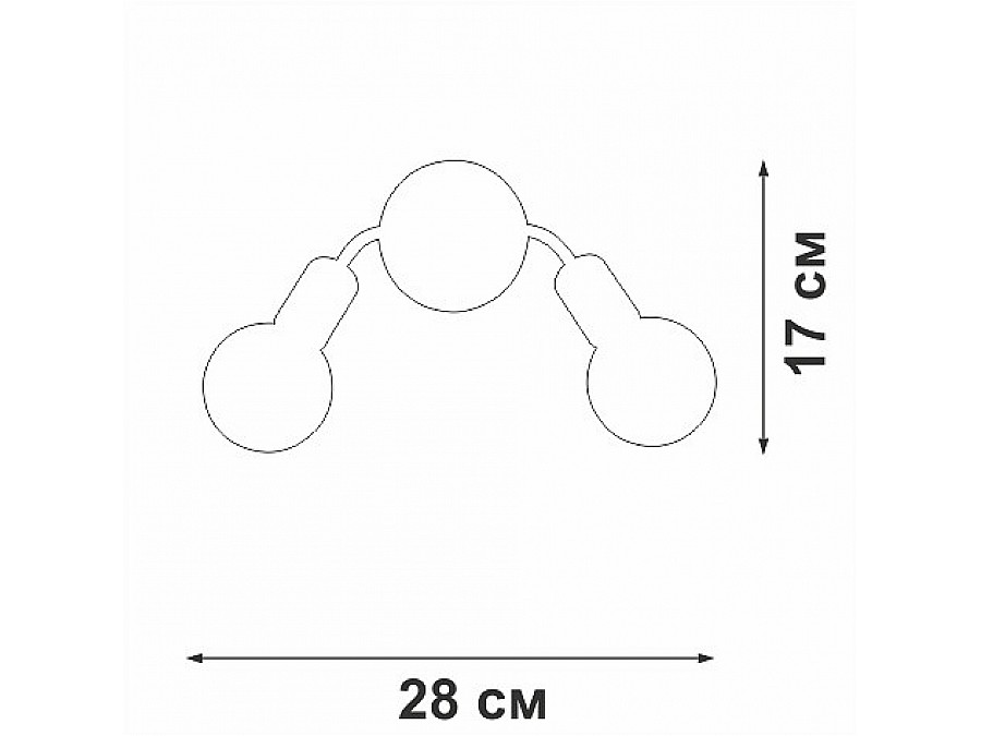 Бра Vitaluce V3927 V3927-1/2A