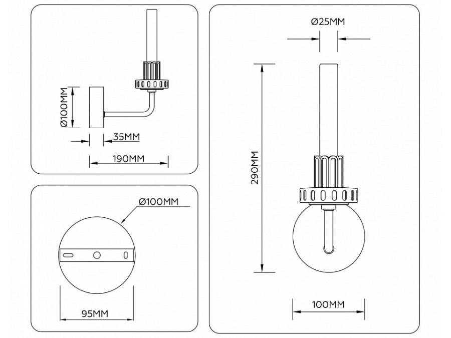 Бра Ambrella Light LH LH53128
