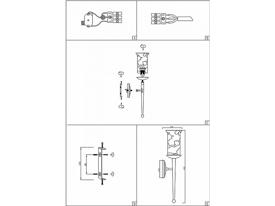 Бра EVOLUCE Ancora SL122.311.01