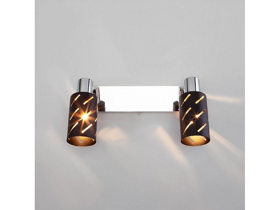 Бра Eurosvet Fente 20090/2 черный/хром