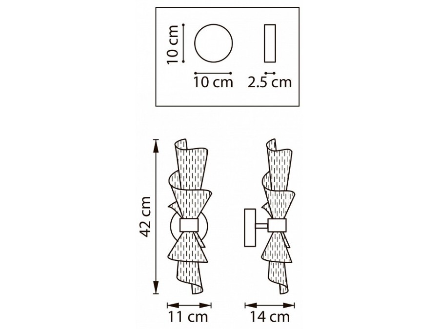 Бра Lightstar Acrile 737672