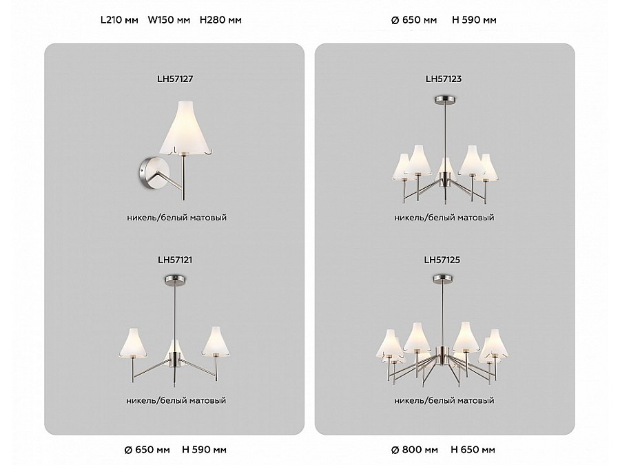 Бра Ambrella Light HIGH LIGHT LH57127