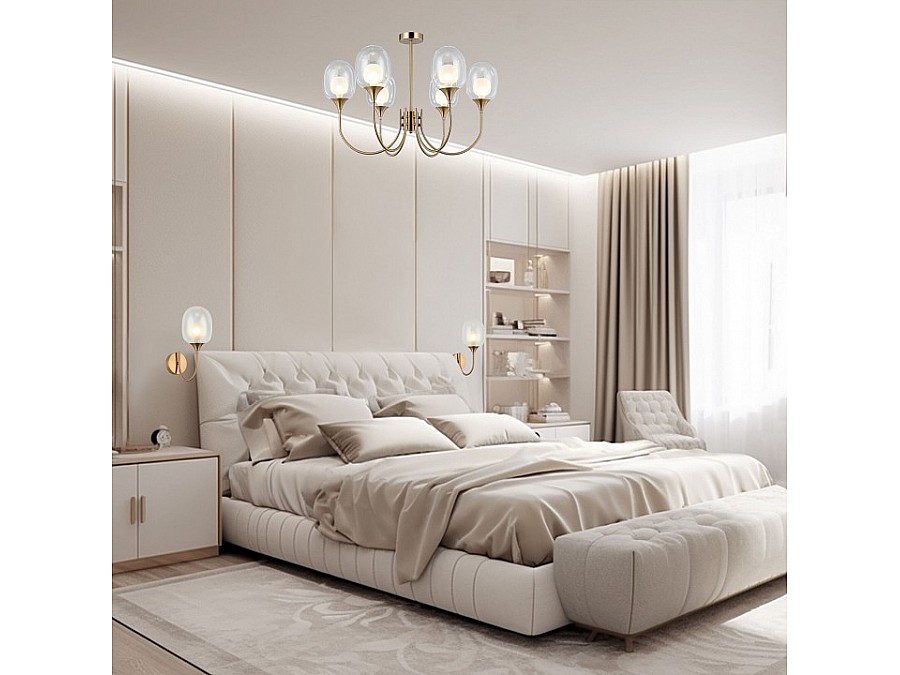 Бра Eurosvet Spritz 70218/1 латунь