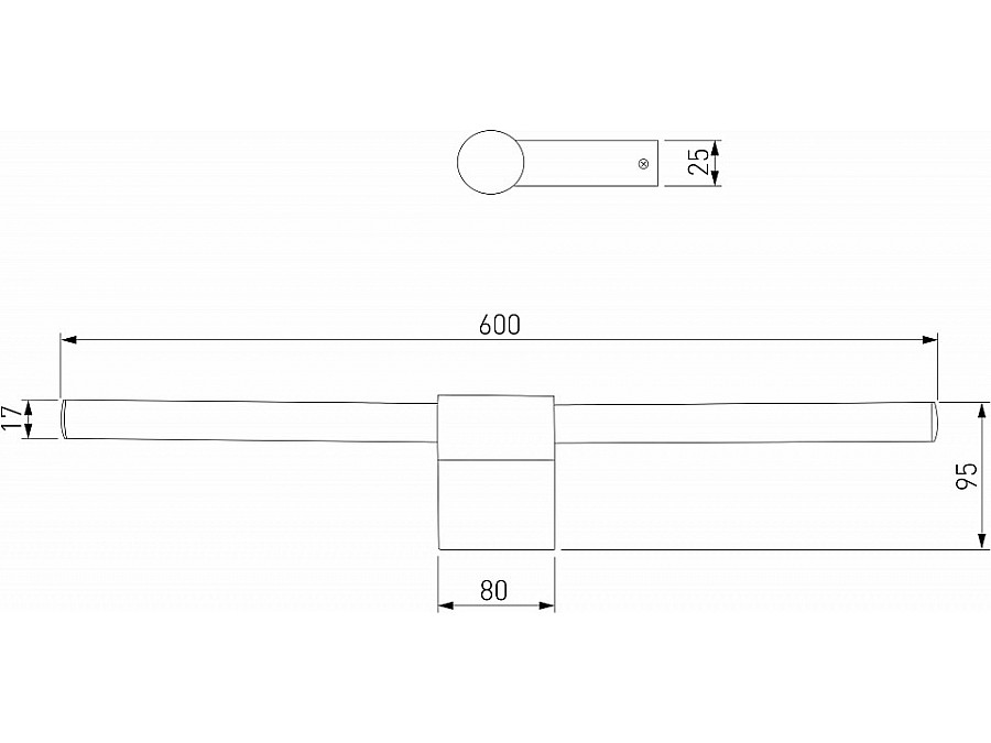 Подсветка для картины Elektrostandard Luar a062893