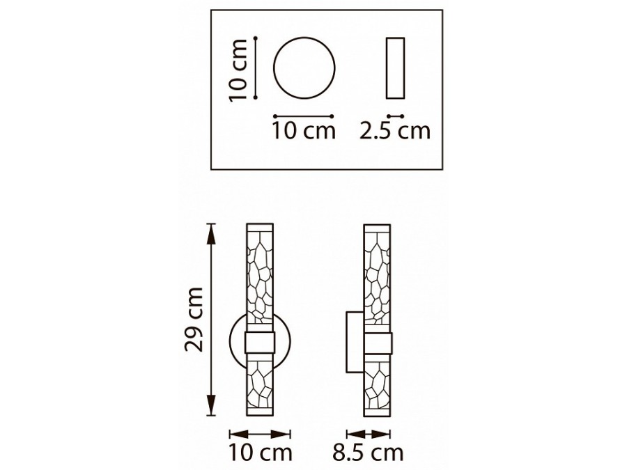 Бра Lightstar Acrile 737662