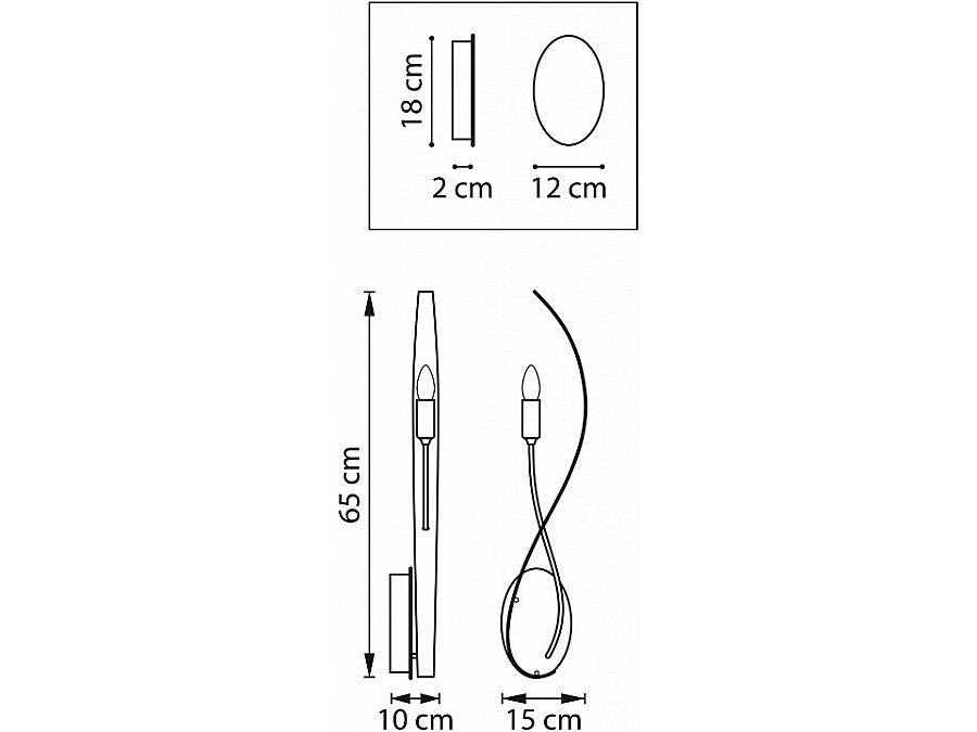 Бра Lightstar Ragno 733517