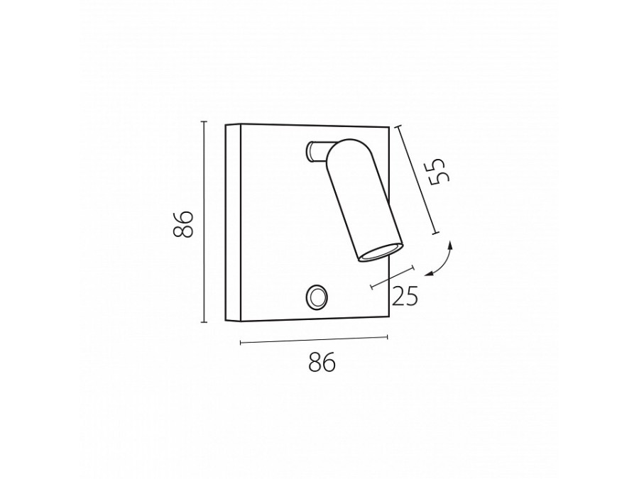 Бра Lightstar Omega 200936
