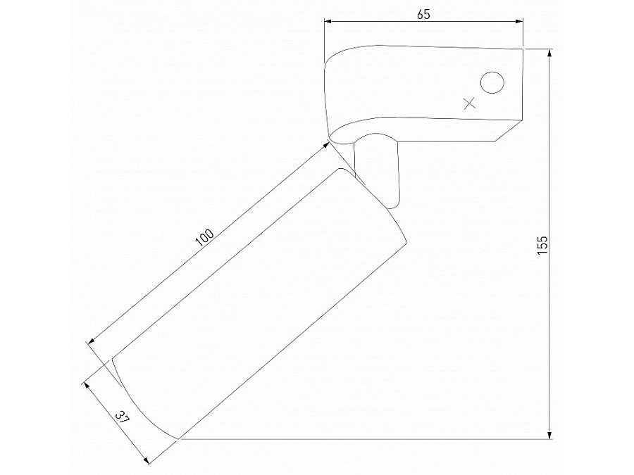 Бра Eurosvet Pitch 20143/1 LED жемчуг черный