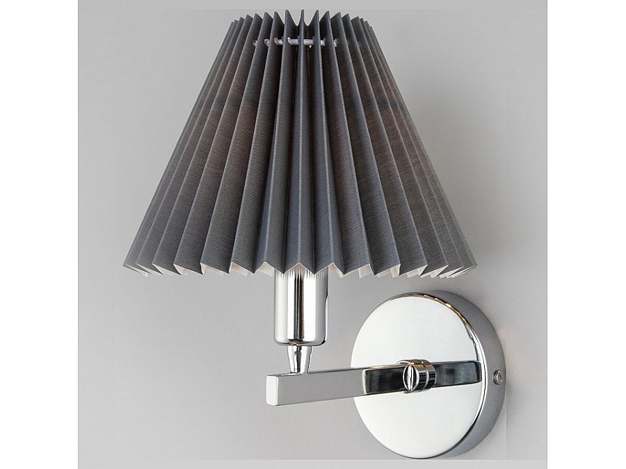 Бра Eurosvet Peony 60136/1 хром/графит