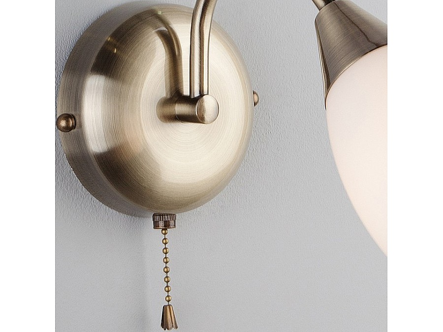 Бра Eurosvet Ginevra 30280/1 античная бронза