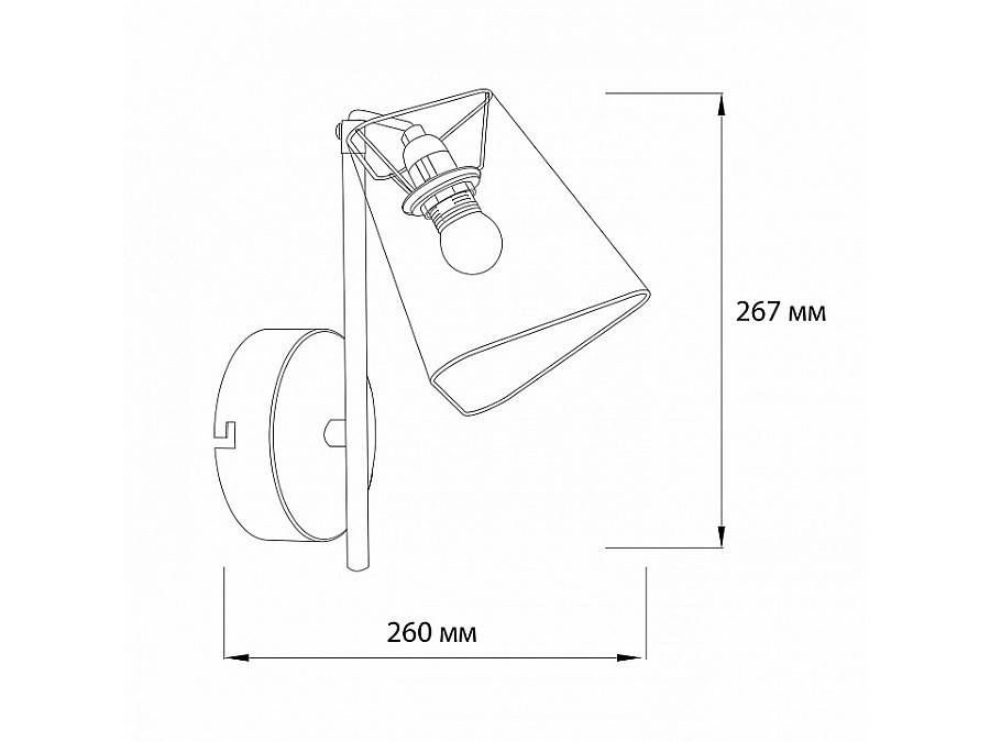 Бра Escada Hall 10185/1A Grey