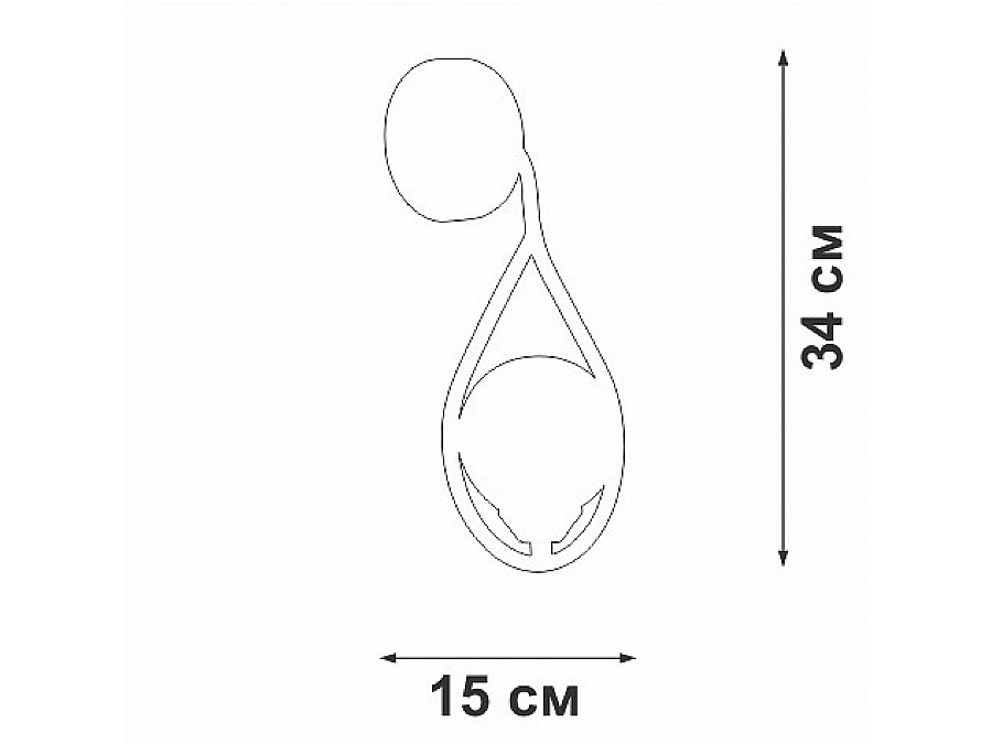 Бра Vitaluce V2889 V2889-1/1A