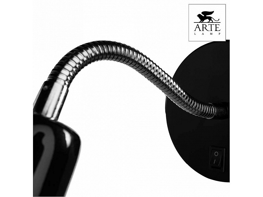 Бра Arte Lamp Dorm A1408AP-1BK