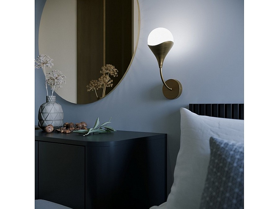 Бра Eurosvet Calyx 60168/1 латунь