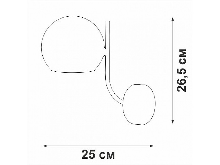 Бра Vitaluce V39570 V39570-8/1A