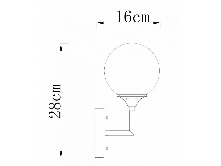 Бра Arte Lamp Marco A2703AP-1SG