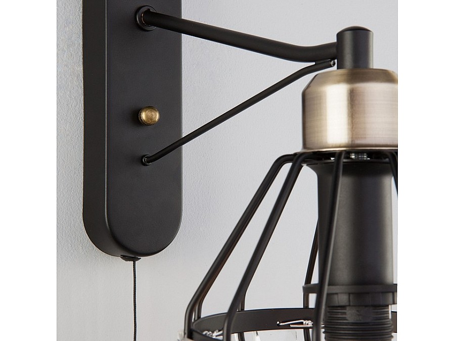 Бра Eurosvet Lord 70075/1 черный