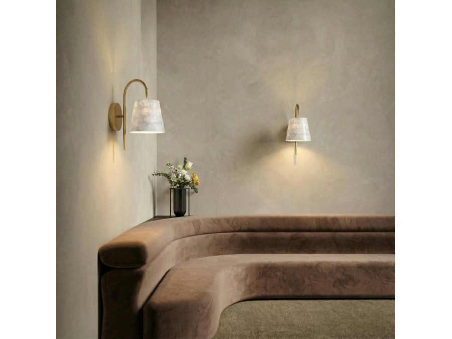 Бра Eurosvet Pearl 101013 латунь/перламутр