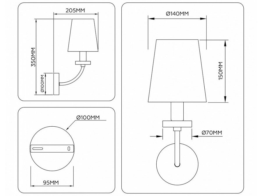 Бра Ambrella Light LH LH75359