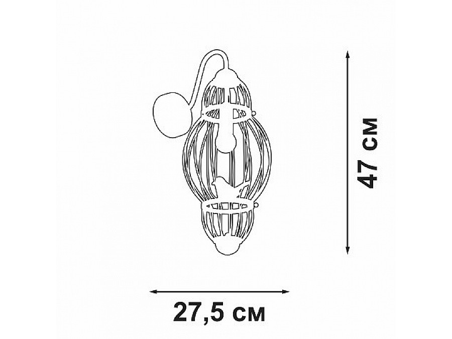 Бра Vitaluce V3061 V3061-8/1A