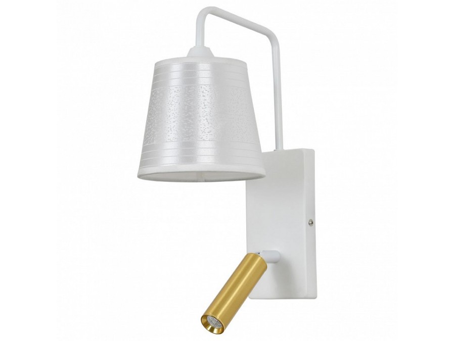 Бра с подсветкой Escada 598 598/1A White/Brass