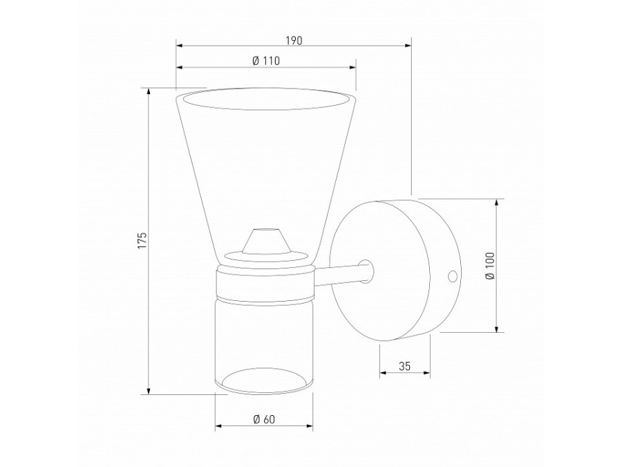 Бра Eurosvet Vial 201053 LED