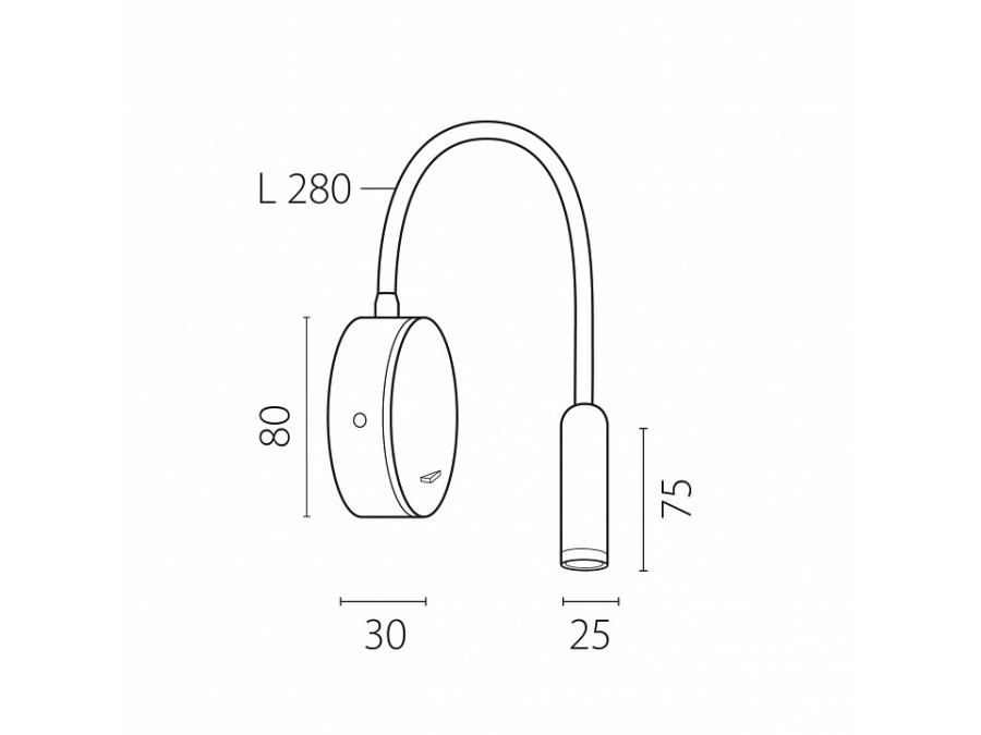 Бра Lightstar Omega 200431