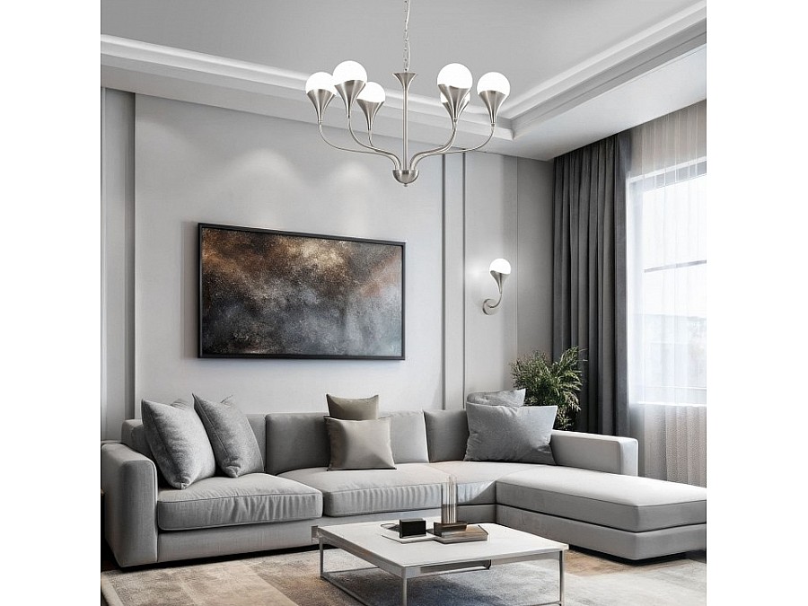 Бра Eurosvet Calyx 60169/1 никель