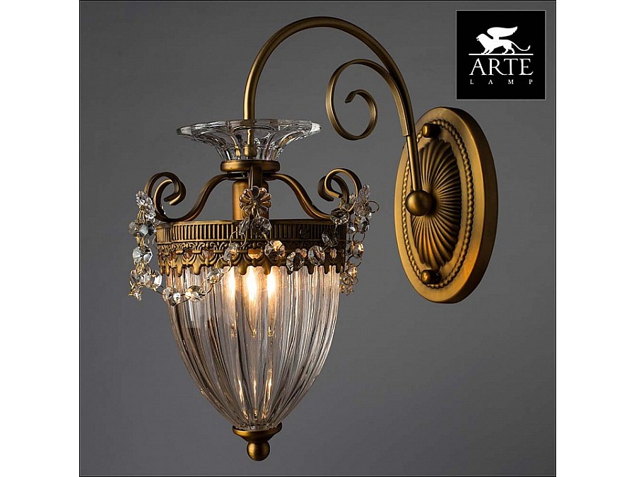Бра Arte Lamp Schelenberg A4410AP-1SR