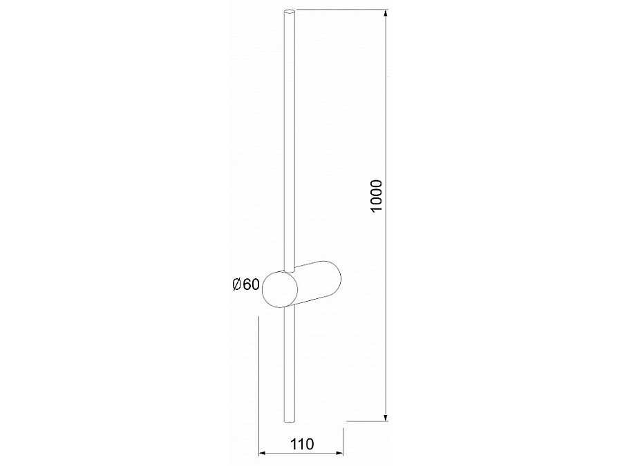 Бра Elektrostandard Cane Cane LED белый (MRL LED 1121)