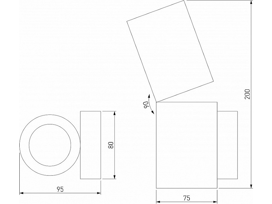Бра Elektrostandard Deep a062926