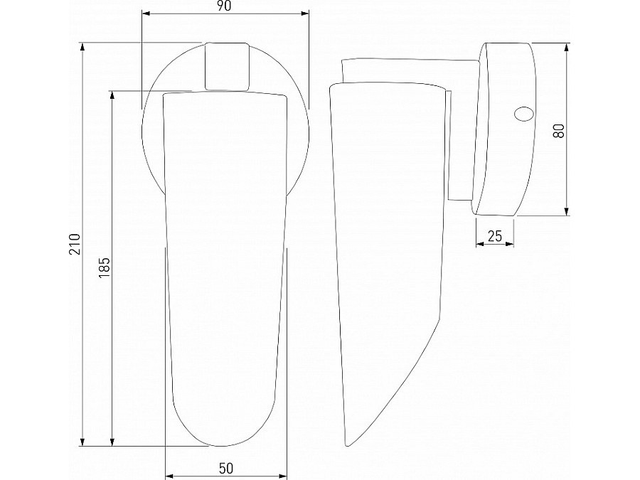 Бра Eurosvet Wing 40037/1 белый