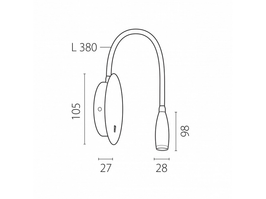 Бра Lightstar Omega 200337