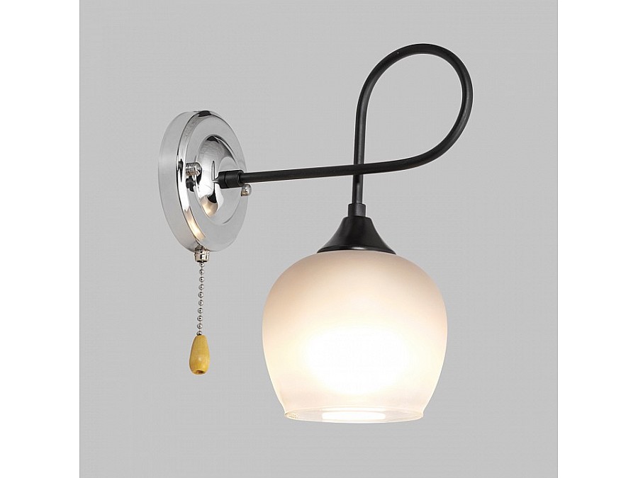 Бра Imex MD.4243 MD.4243-1-W-BK+CH