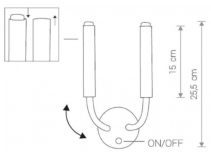 Бра Nowodvorski Stalactite 8354