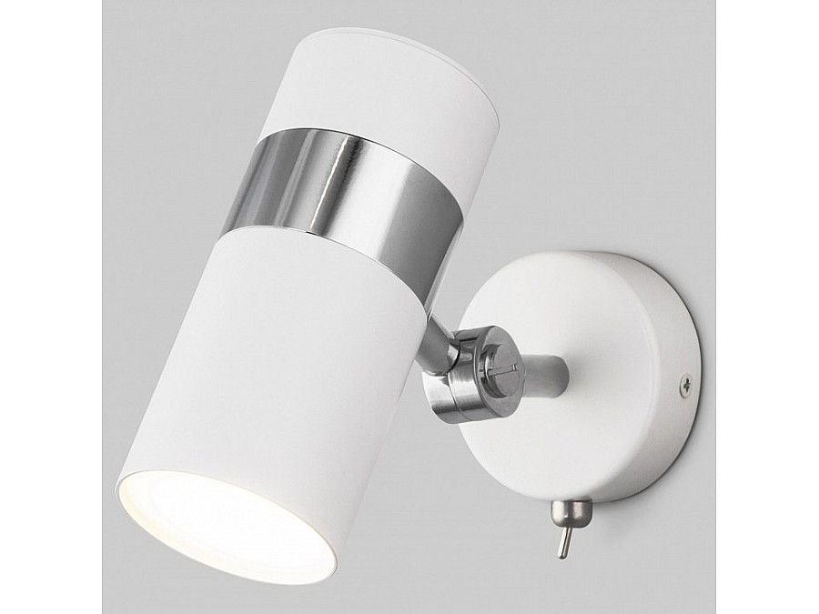 Бра Eurosvet Viero 20096/1 белый/ хром