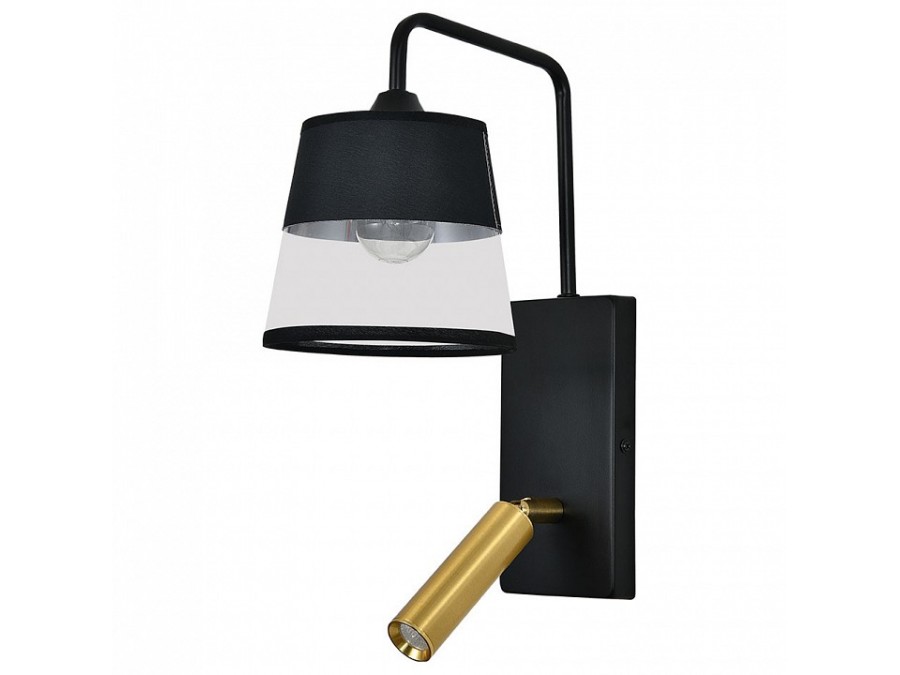 Бра с подсветкой Escada 598 598/1A Black/Brass