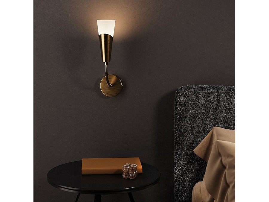 Бра Eurosvet Rhyton 60167/1 латунь