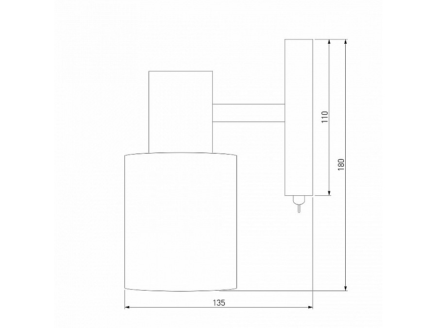 Бра Eurosvet Corso 20089/1 хром