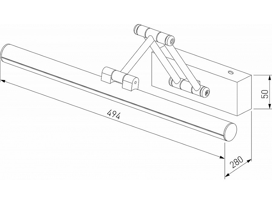 Подсветка для картины Elektrostandard Monza a064138