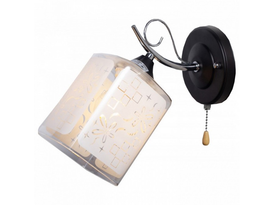 Бра Imex MD.1087 MD.1087-1-W BK+CH