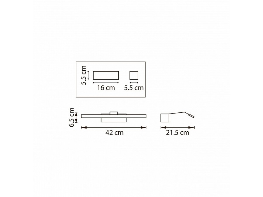 Подсветка для картины Lightstar Muro Spec 808687-3