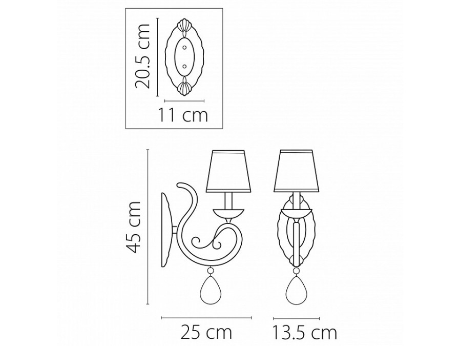 Бра Lightstar Ricerco 693614