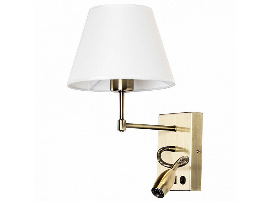 Бра с подсветкой Arte Lamp Elba A2581AP-2AB