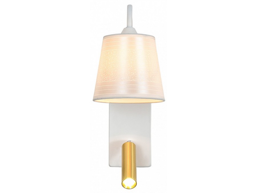 Бра с подсветкой Escada 598 598/1A White/Brass